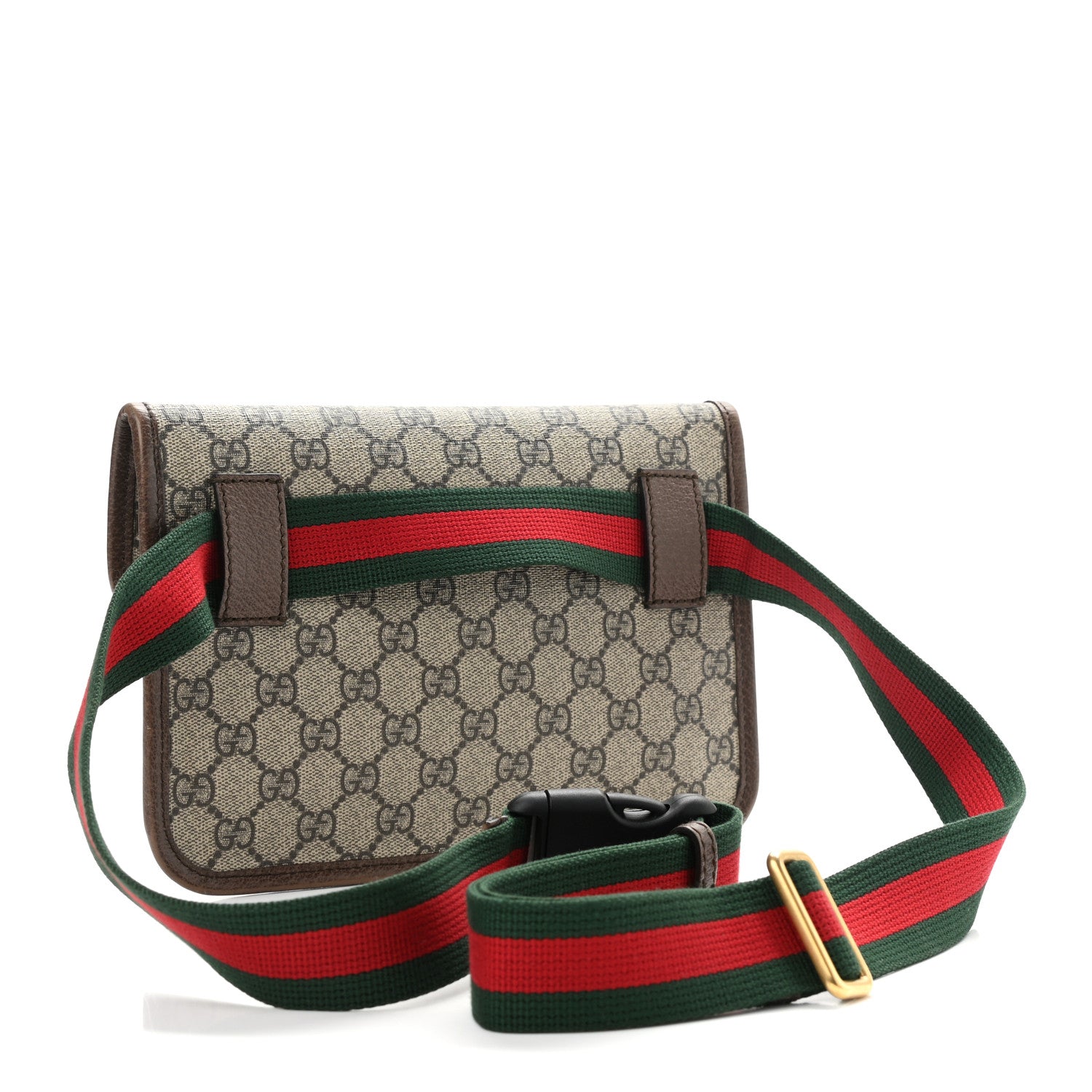 Gucci GG Supreme Monogram Neo Vintage Web Belt Bag Brown 4 of 16