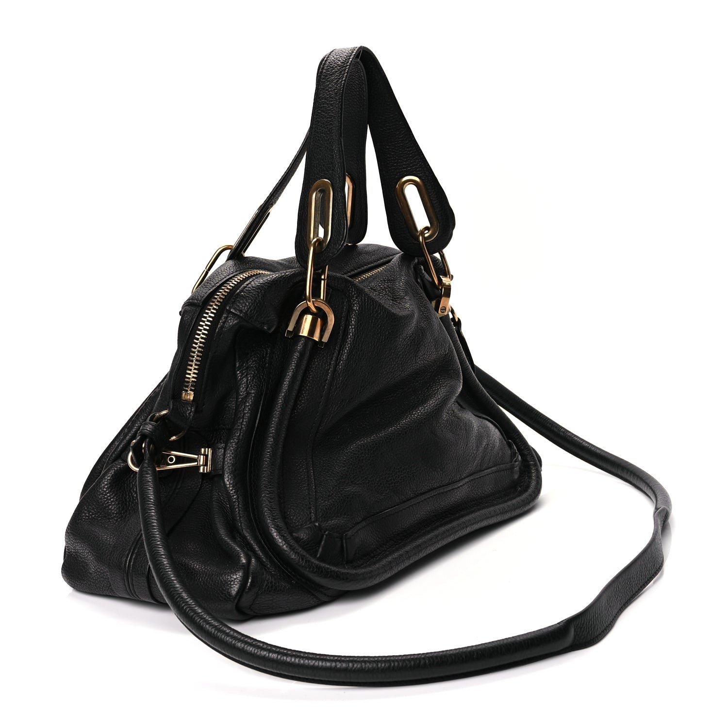 Chloe Calfskin Medium Paraty Black 3 of 10