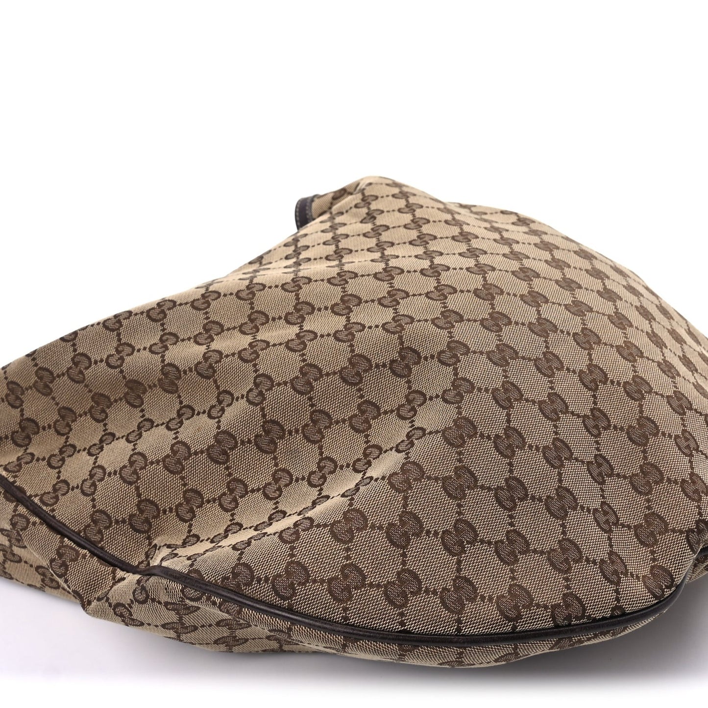 Monogram Large Wave Hobo Dark Brown