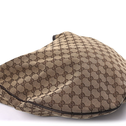 Gucci Monogram Large Wave Hobo Dark Brown 8 of 8