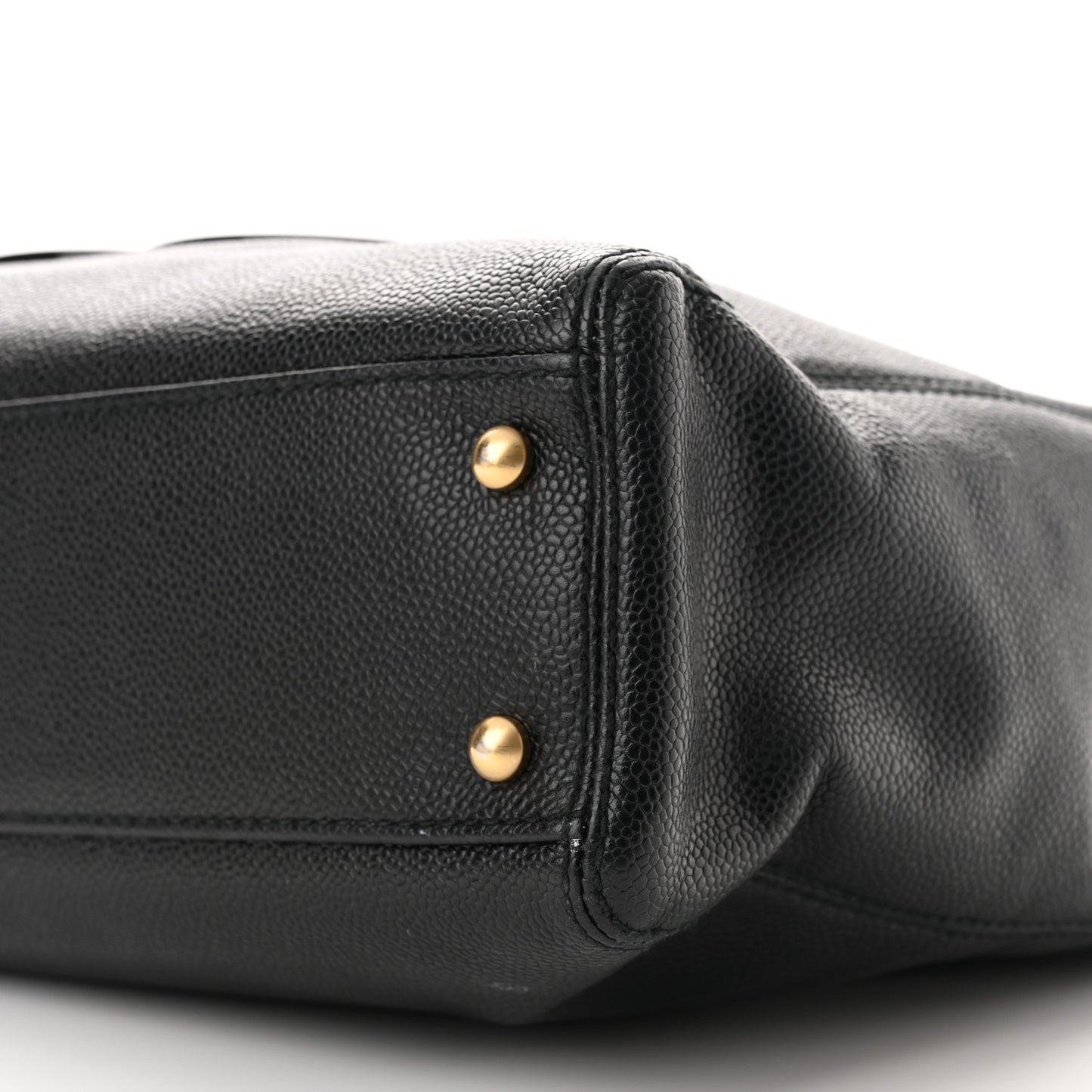 Caviar Bekko Chain Tote Black