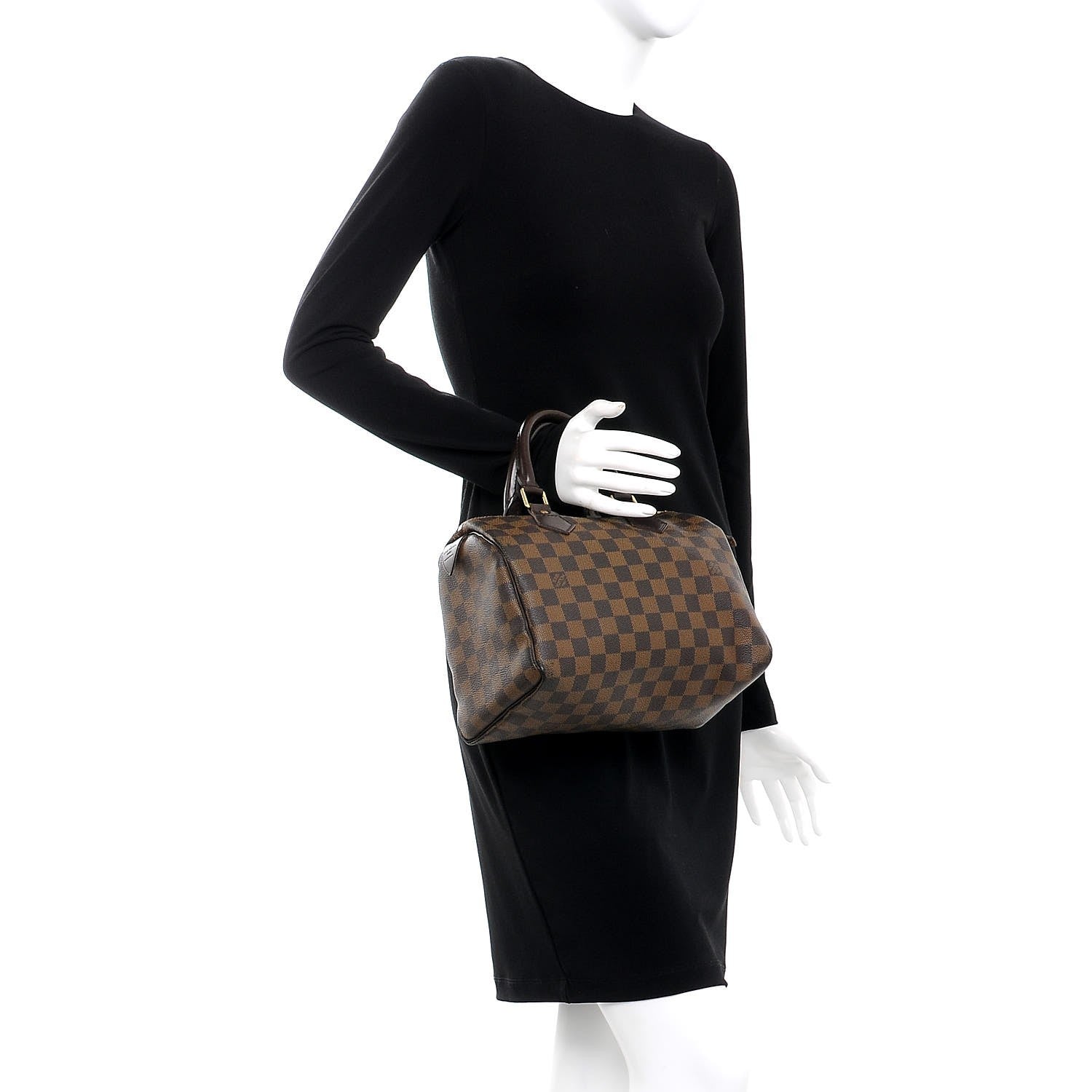 Louis Vuitton Damier Ebene Speedy 25 2 of 12