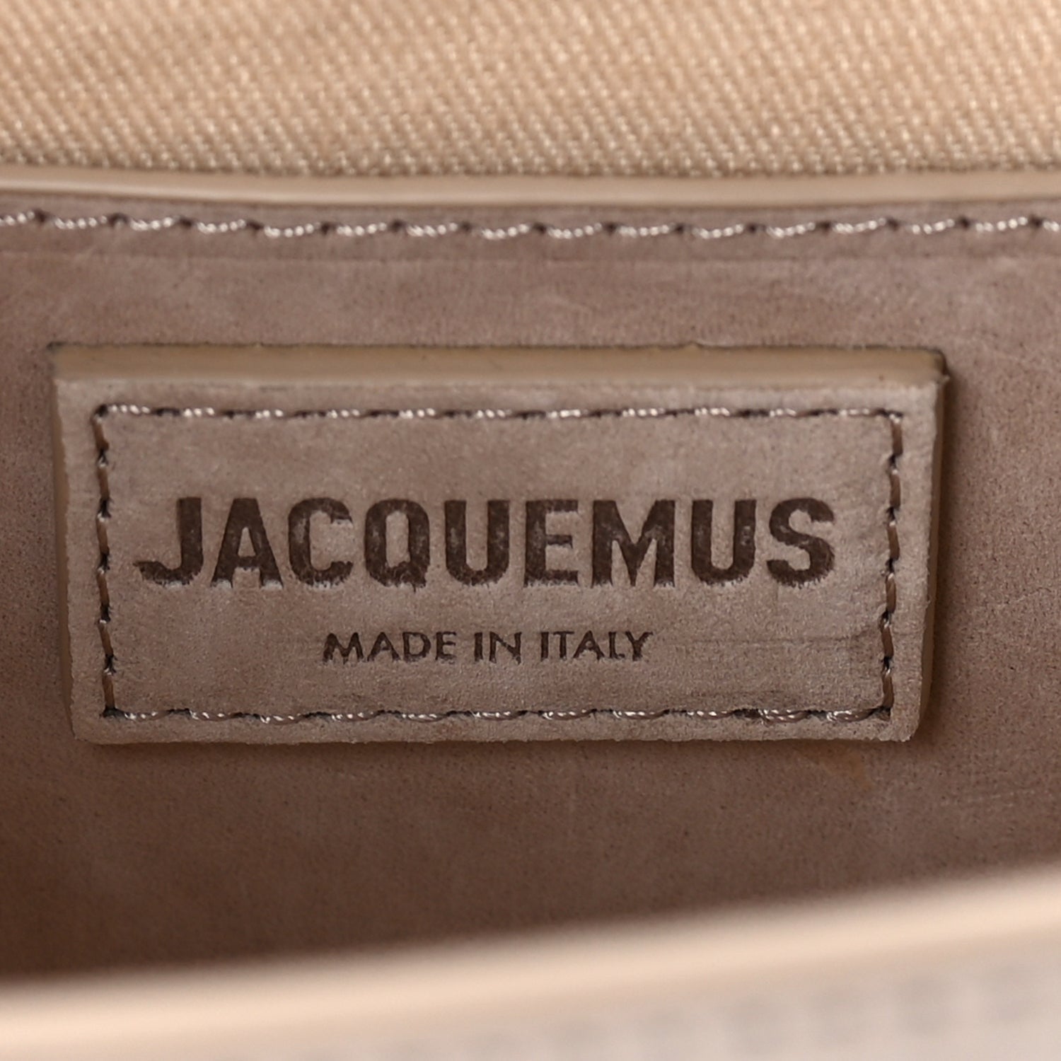 Jacquemus Nubuck Le Grand Bambino Dark Beige 5 of 7