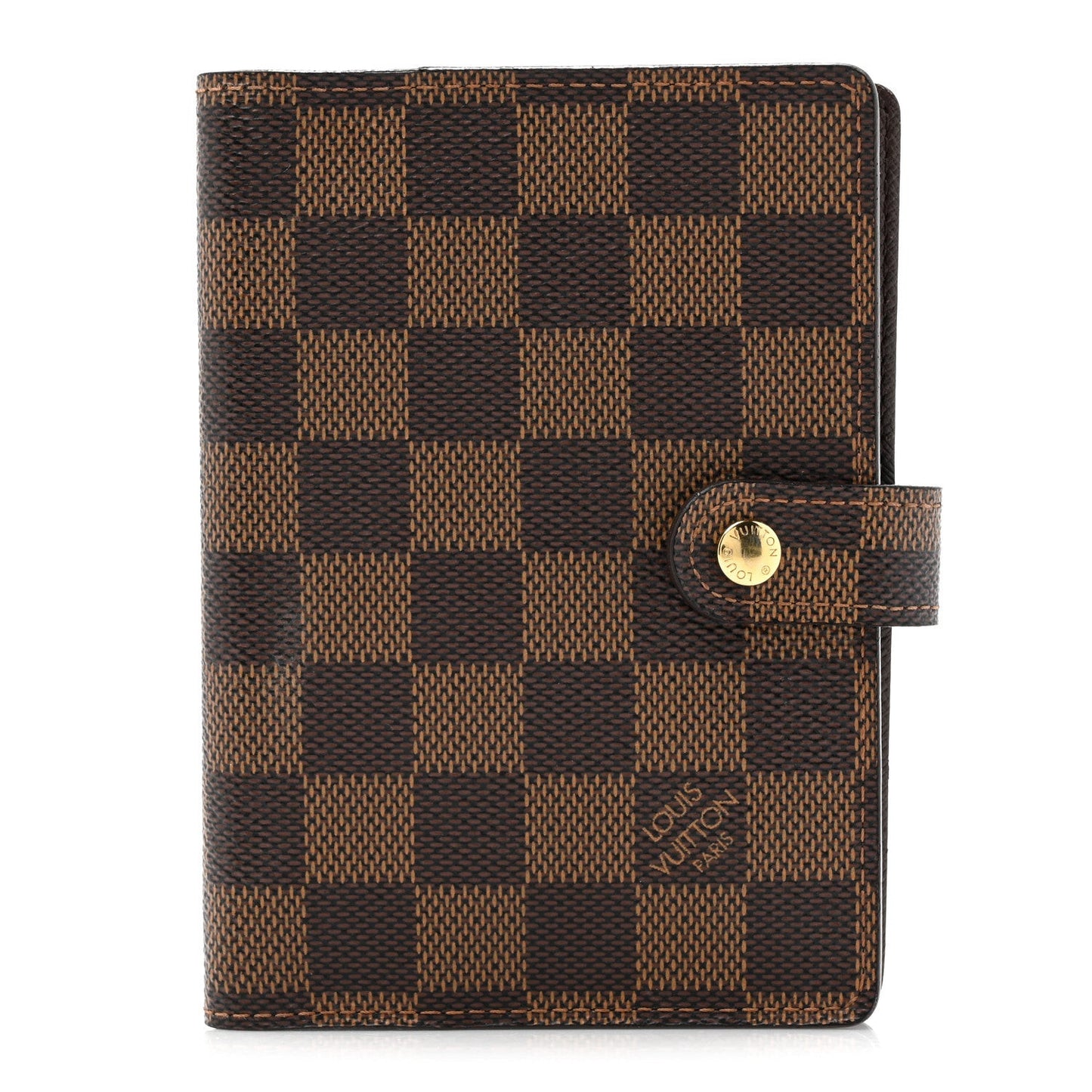 Damier Ebene Small Ring Agenda Cover