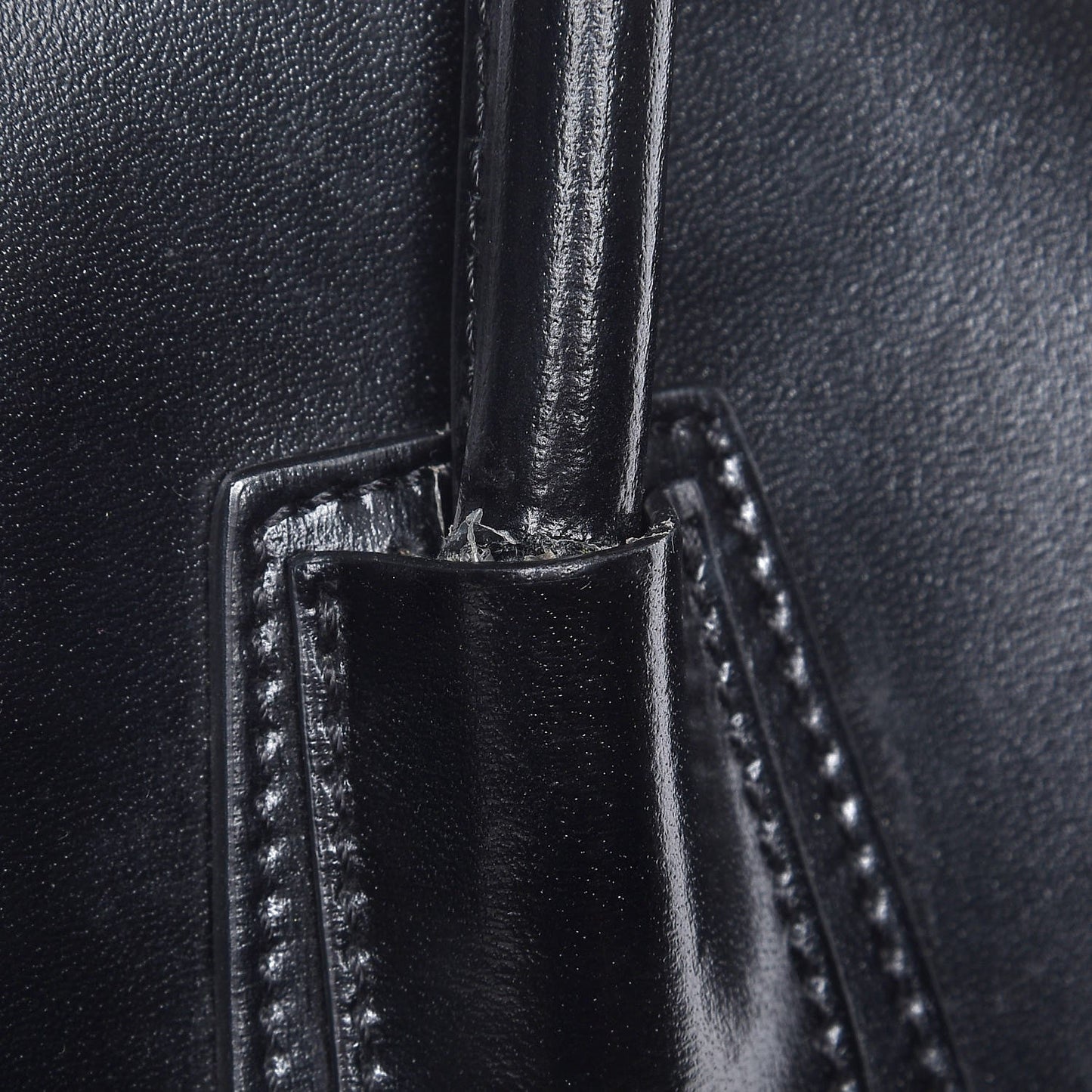 Shiny Lord Calfskin Medium Antigona Black