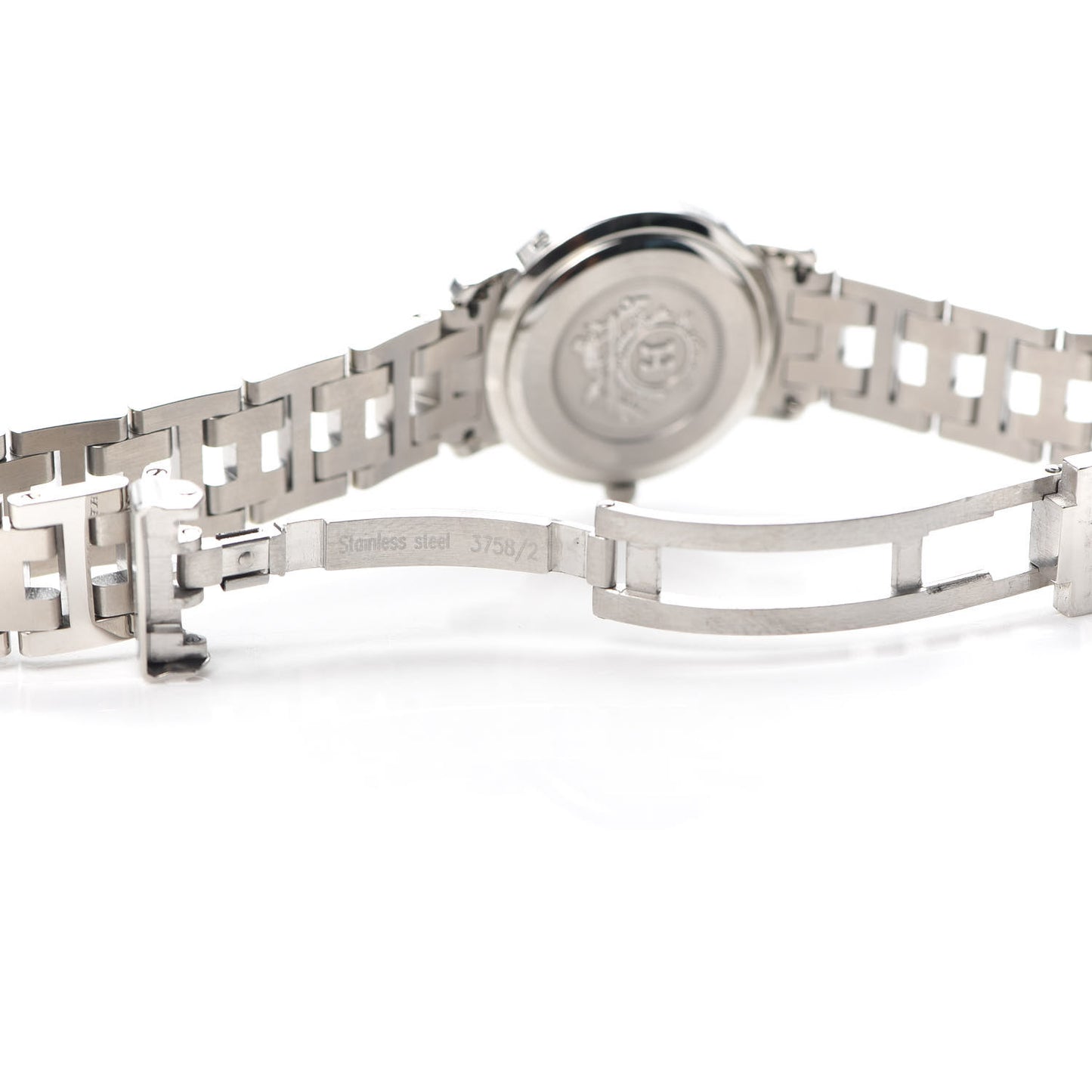 Stainless Steel 24mm Clipper Quartz Watch Gray