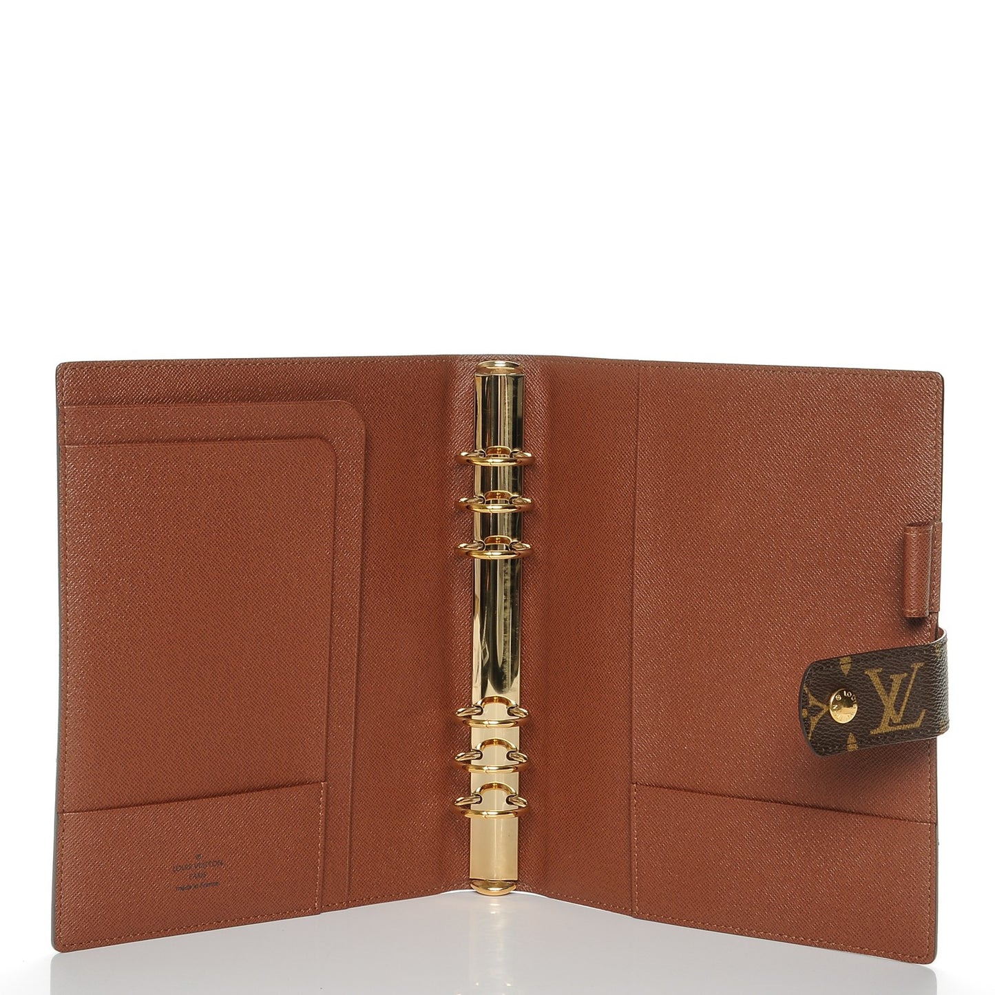 Monogram Large Ring Agenda Cover