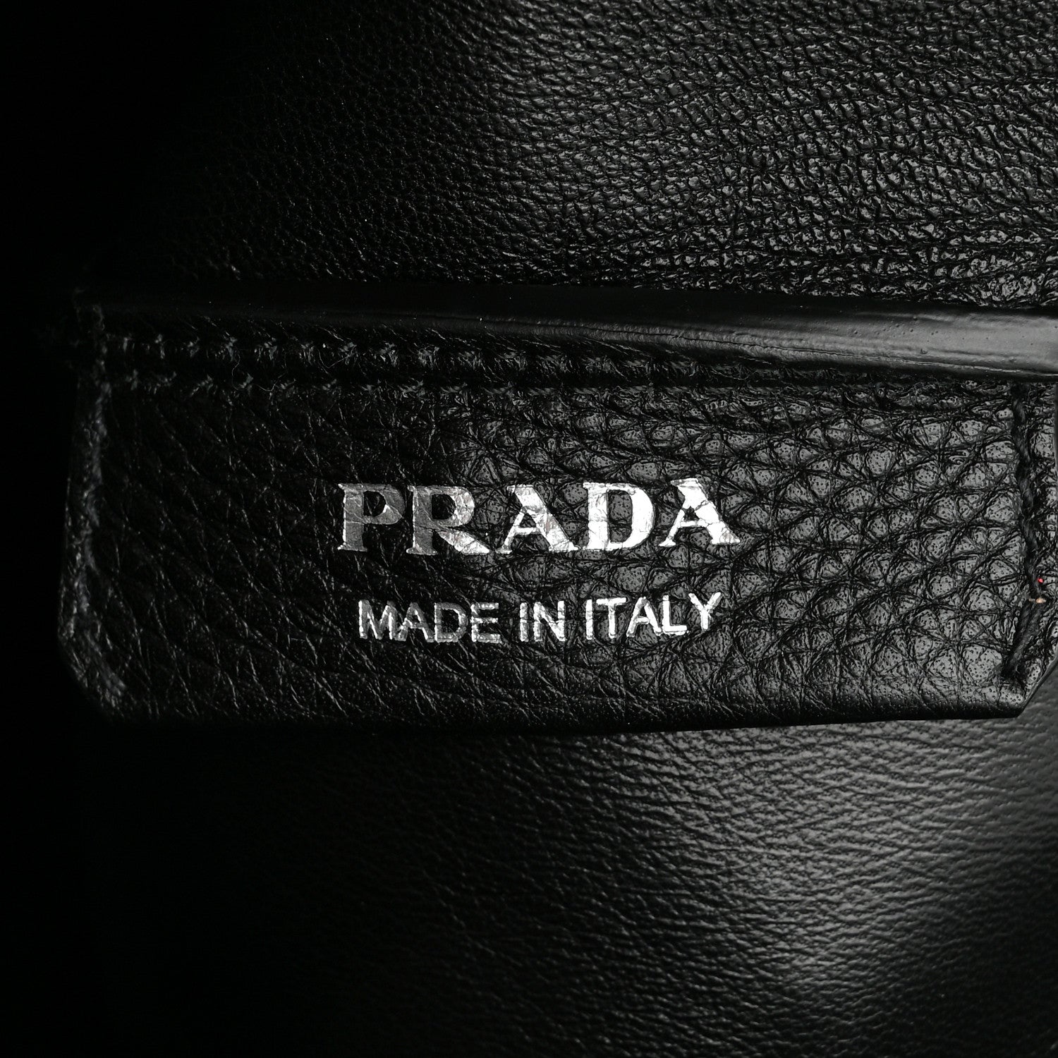 Prada Vitello Daino Soft Large Dynamique Tote Black 6 of 11