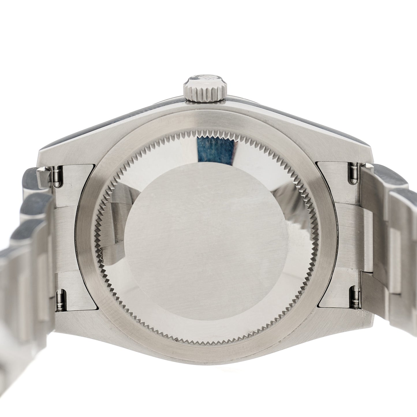 Stainless Steel 34mm Oyster Perpetual Watch Silver 124200