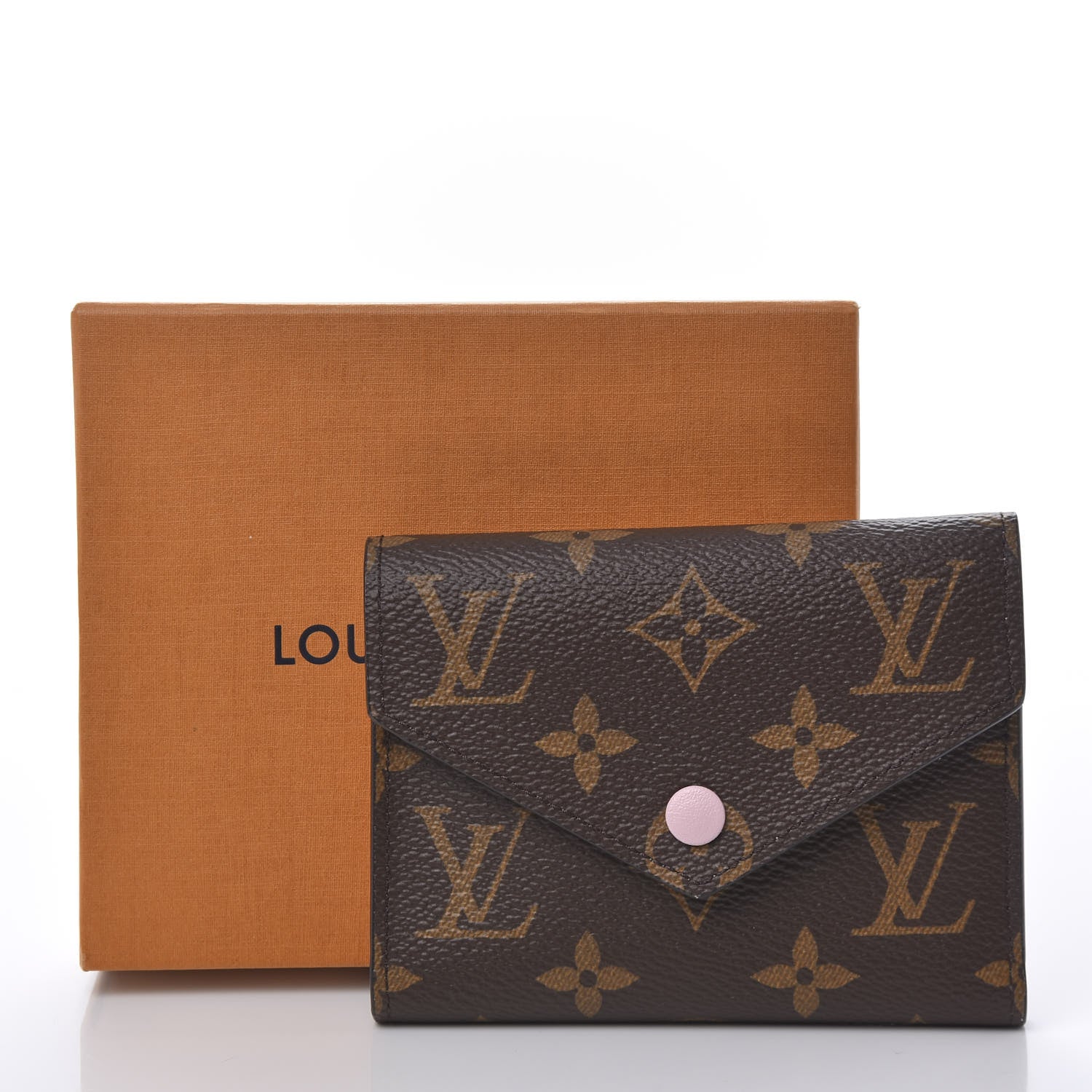 Louis Vuitton Monogram Victorine Wallet Rose Ballerine 10 of 10