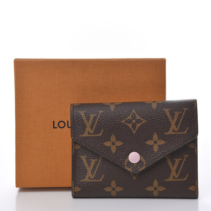 Louis Vuitton Monogram Victorine Wallet Rose Ballerine 10 of 10