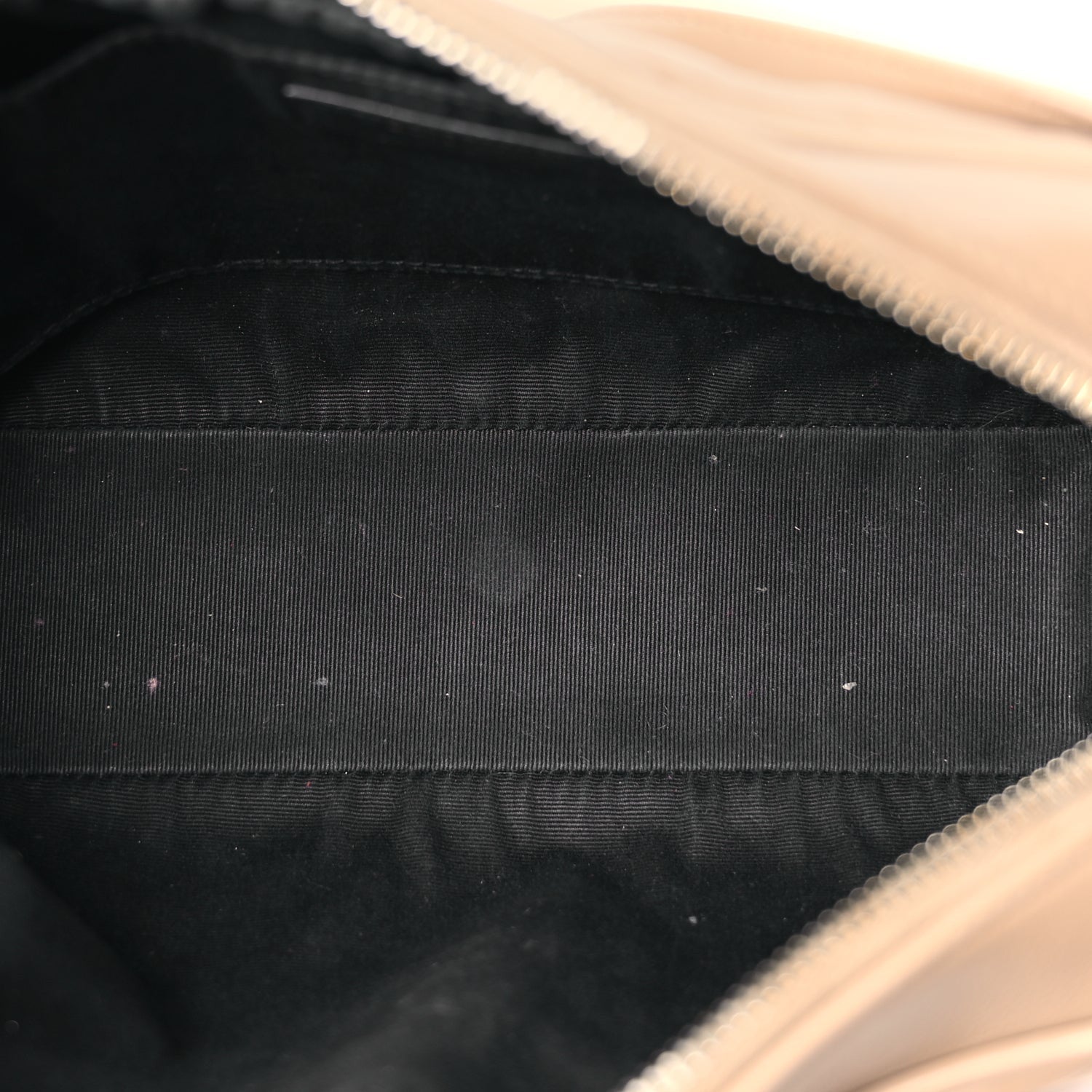Saint Laurent Calfskin Matelasse Monogram Lou Camera Bag Dark Beige 4 of 8