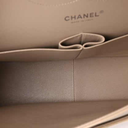 Chanel Patent Quilted Jumbo Double Flap  Beige 5 of 7