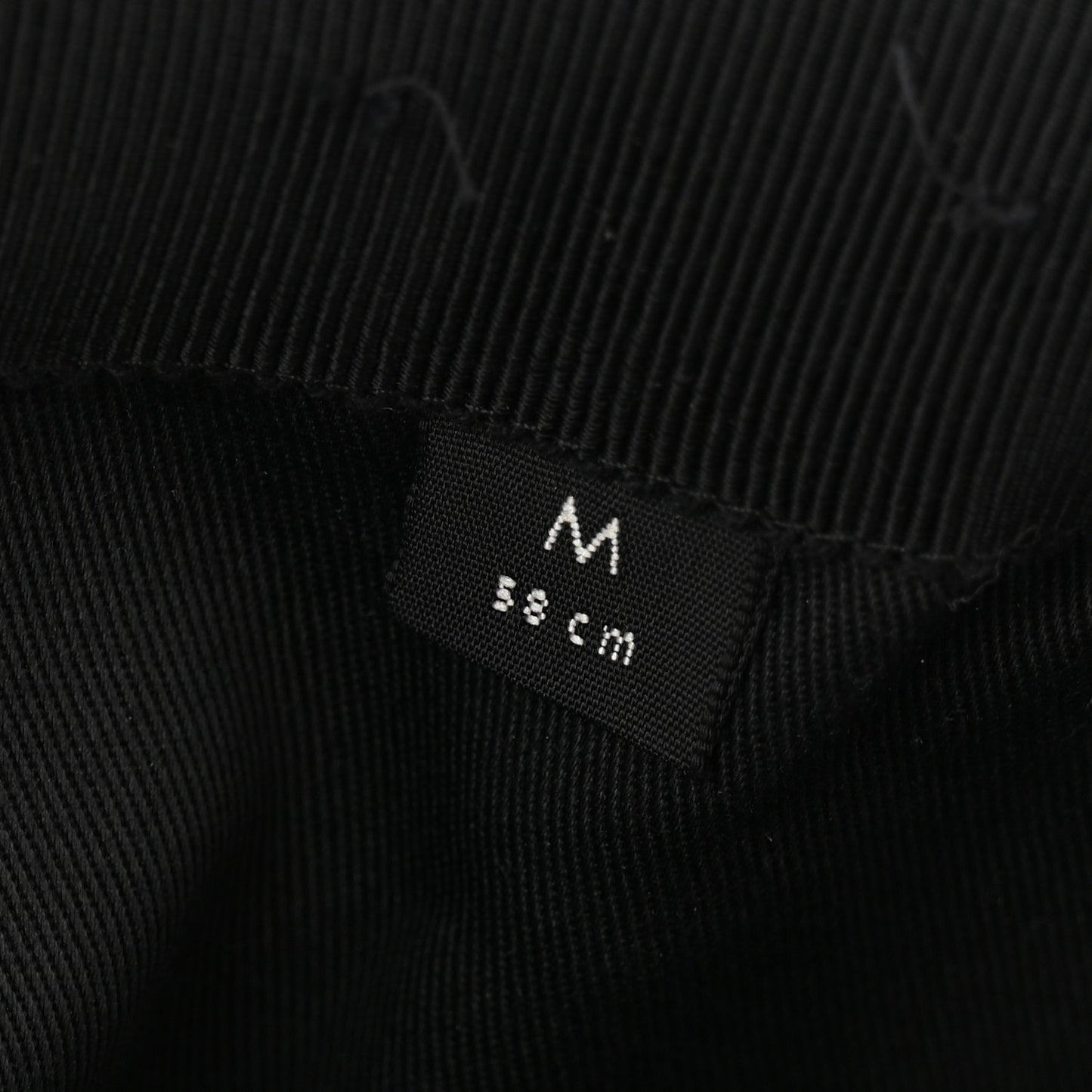 Monogram Web Baseball Hat M Black