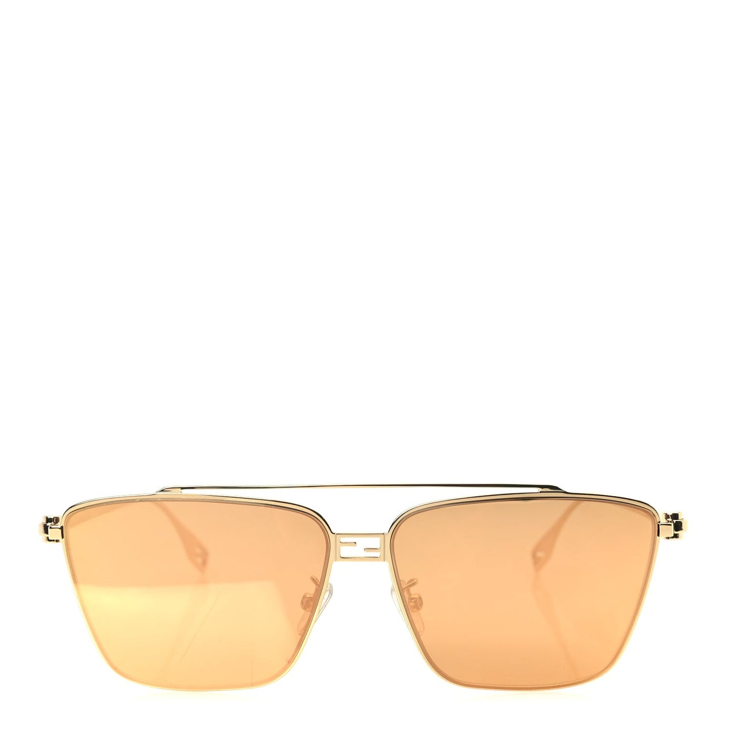 Metal Aviator Sunglasses FE40110U Gold