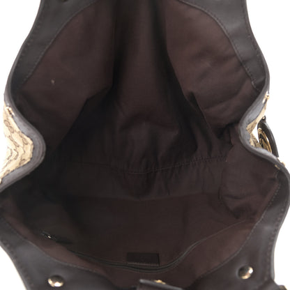 Gucci Monogram Medium Sukey Tote Dark Brown 5 of 11