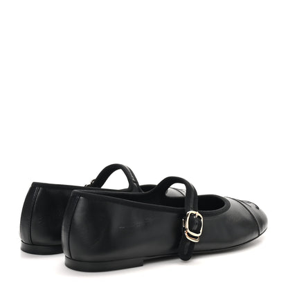 Chanel Lambskin Mary Jane Flats 42 Black 5 of 9