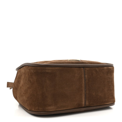 Prada Camoscio Darling Shoulder Bag Cocoa Brown 4 of 10