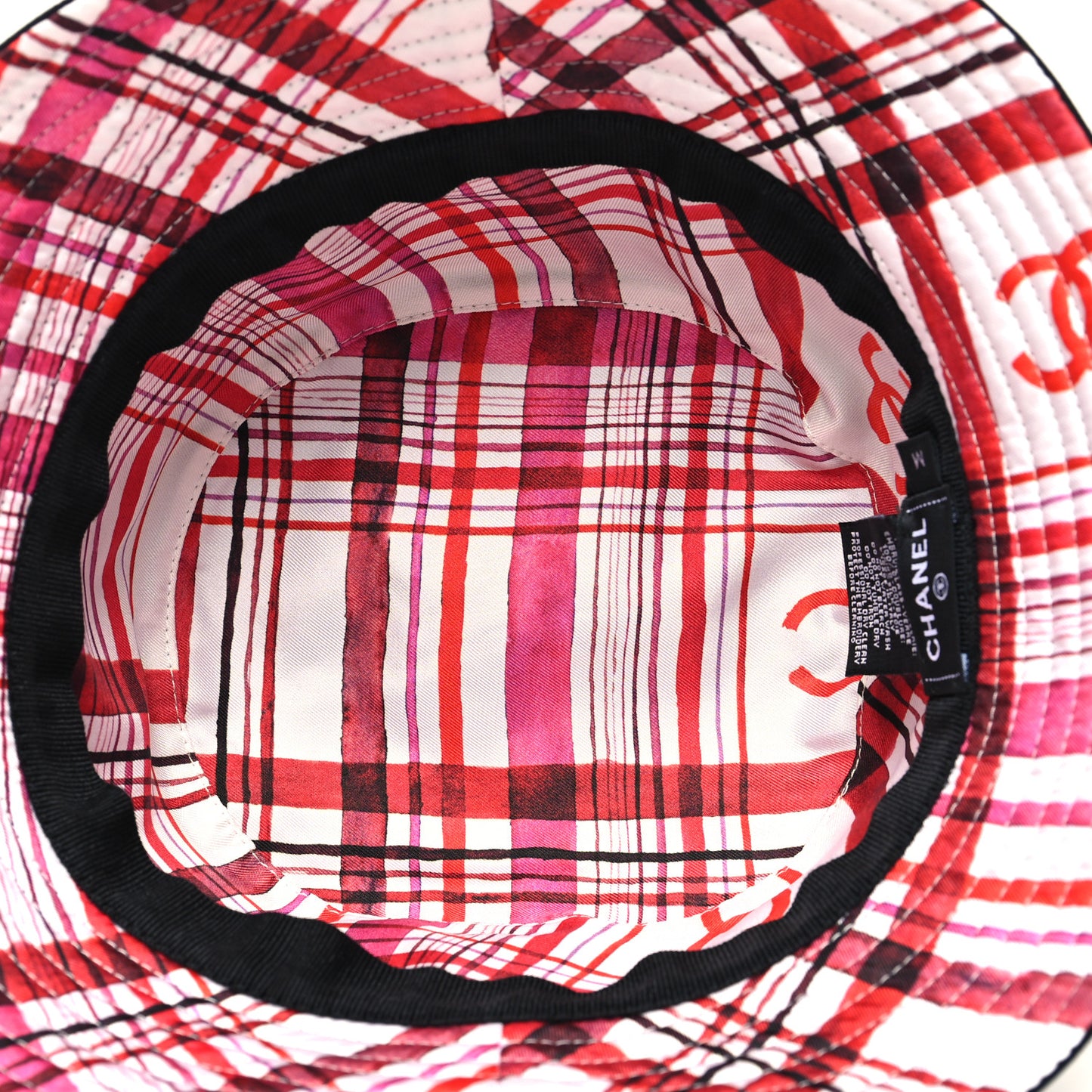 Cotton Pearl CC Bucket Hat M Black