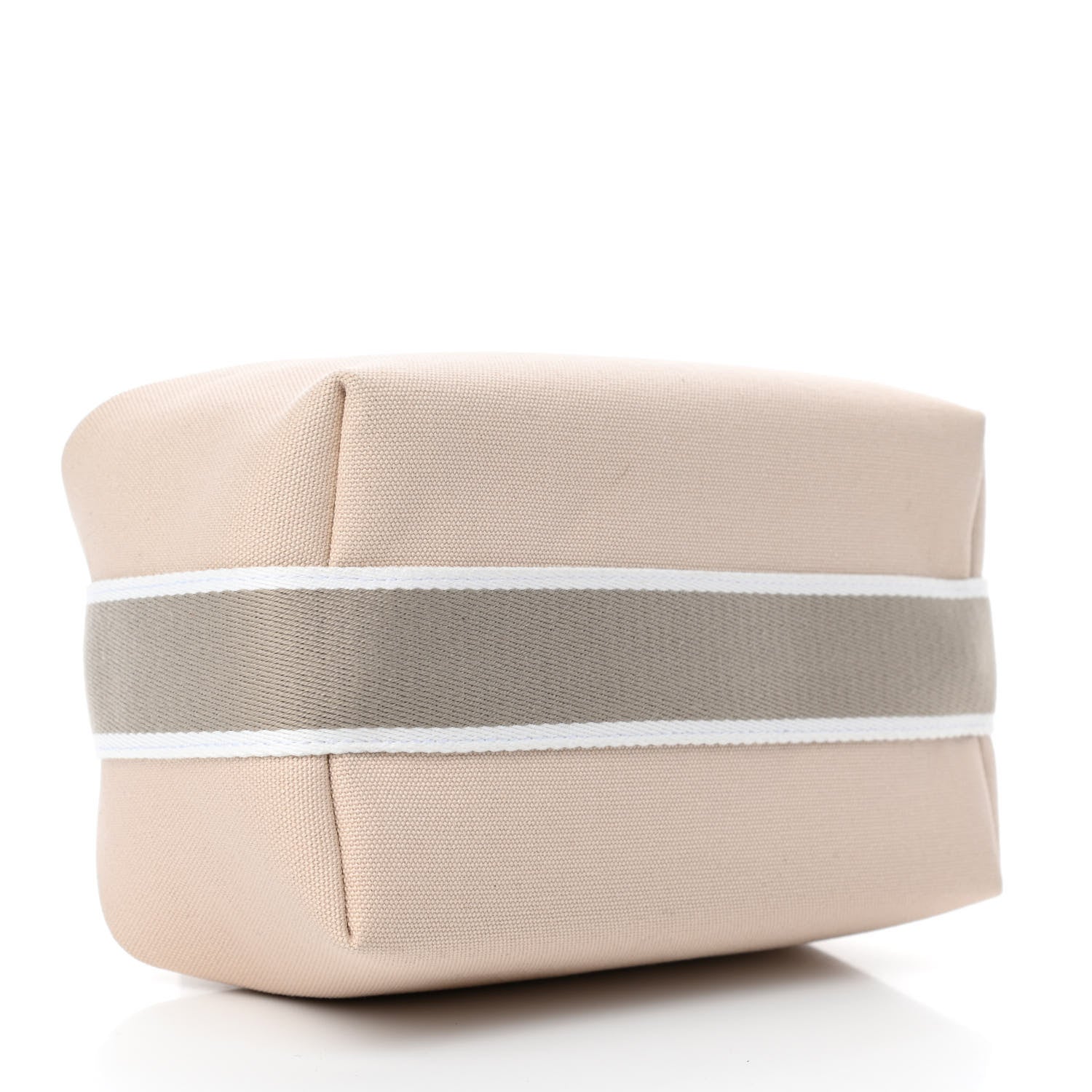 Hermes Canvas Small Bride-A-Brac Pouch Natural 3 of 4