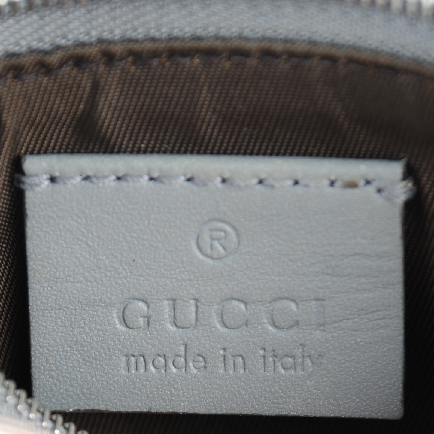 GG Supreme Monogram Key Case Ecru Grigio