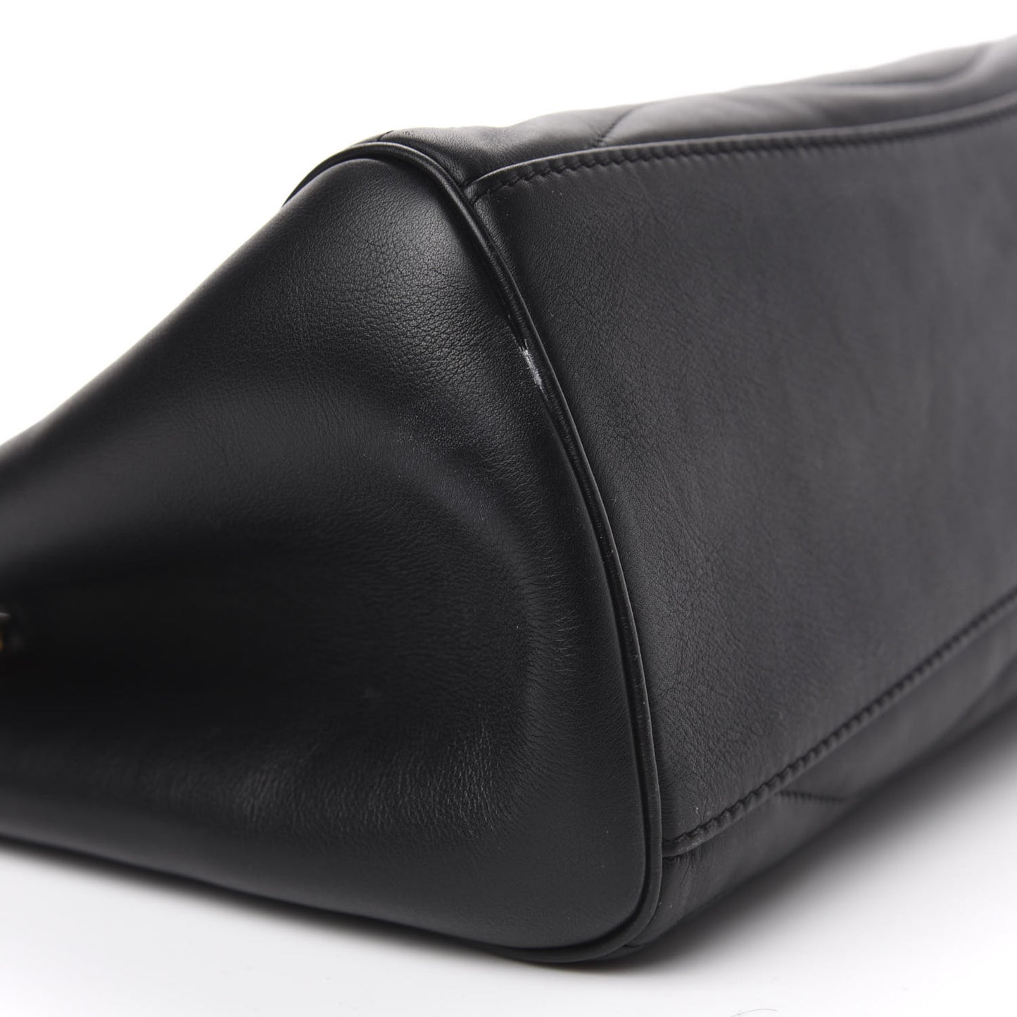 Calfskin New Wave Chain Tote Black