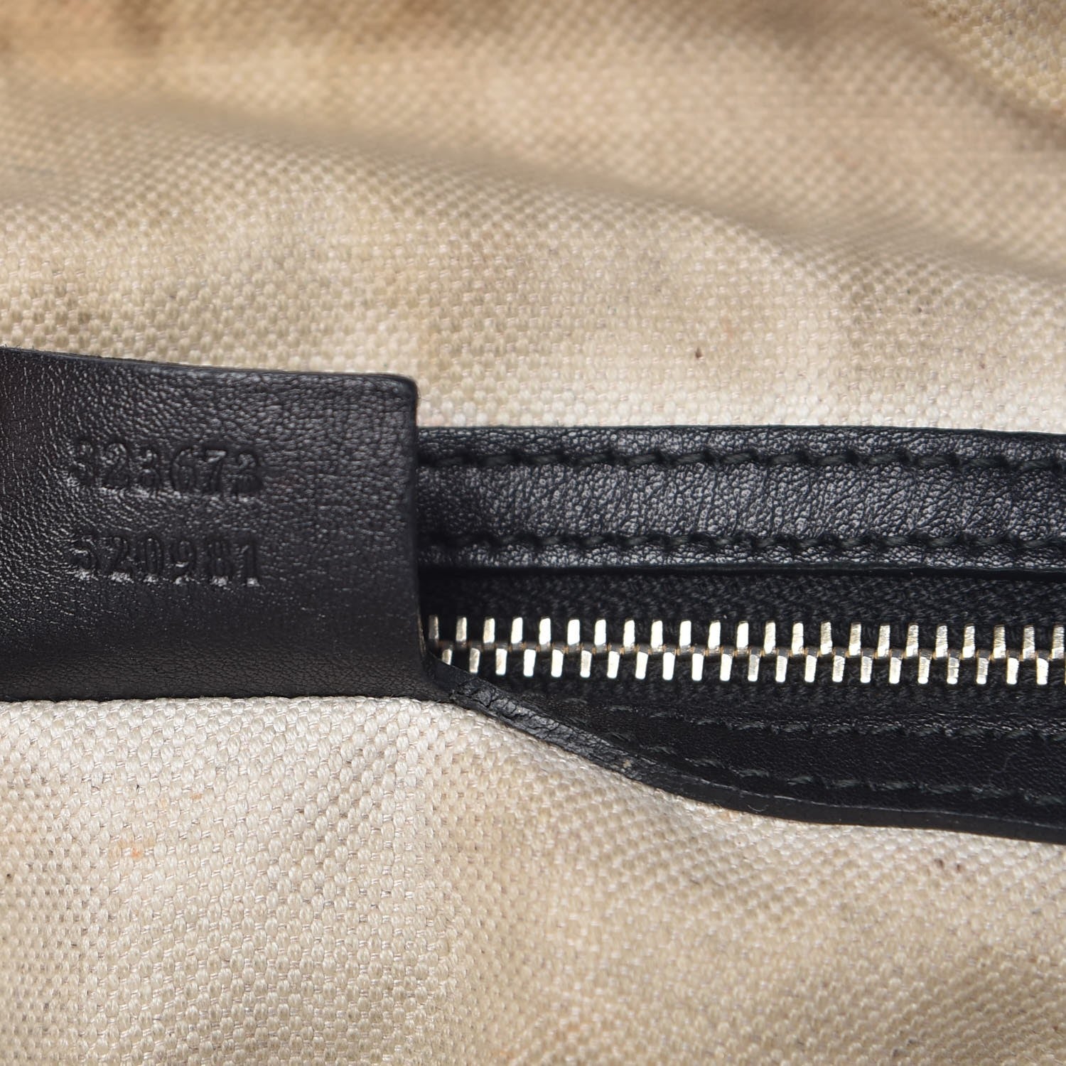 Gucci Guccissima Medium Bree Shoulder Bag Black 7 of 26