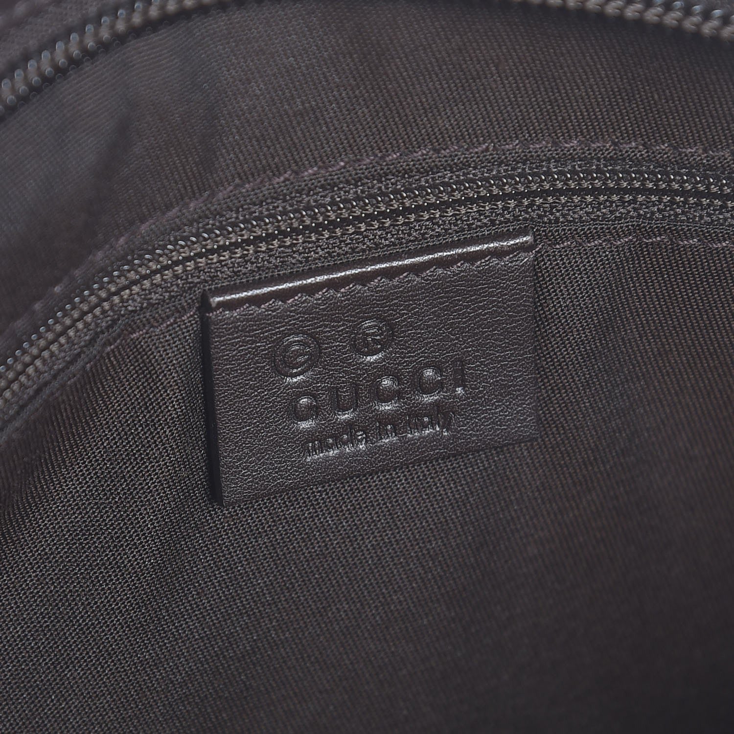 Gucci GG Plus Monogram Medium Flat Messenger Bag Dark Brown 6 of 7