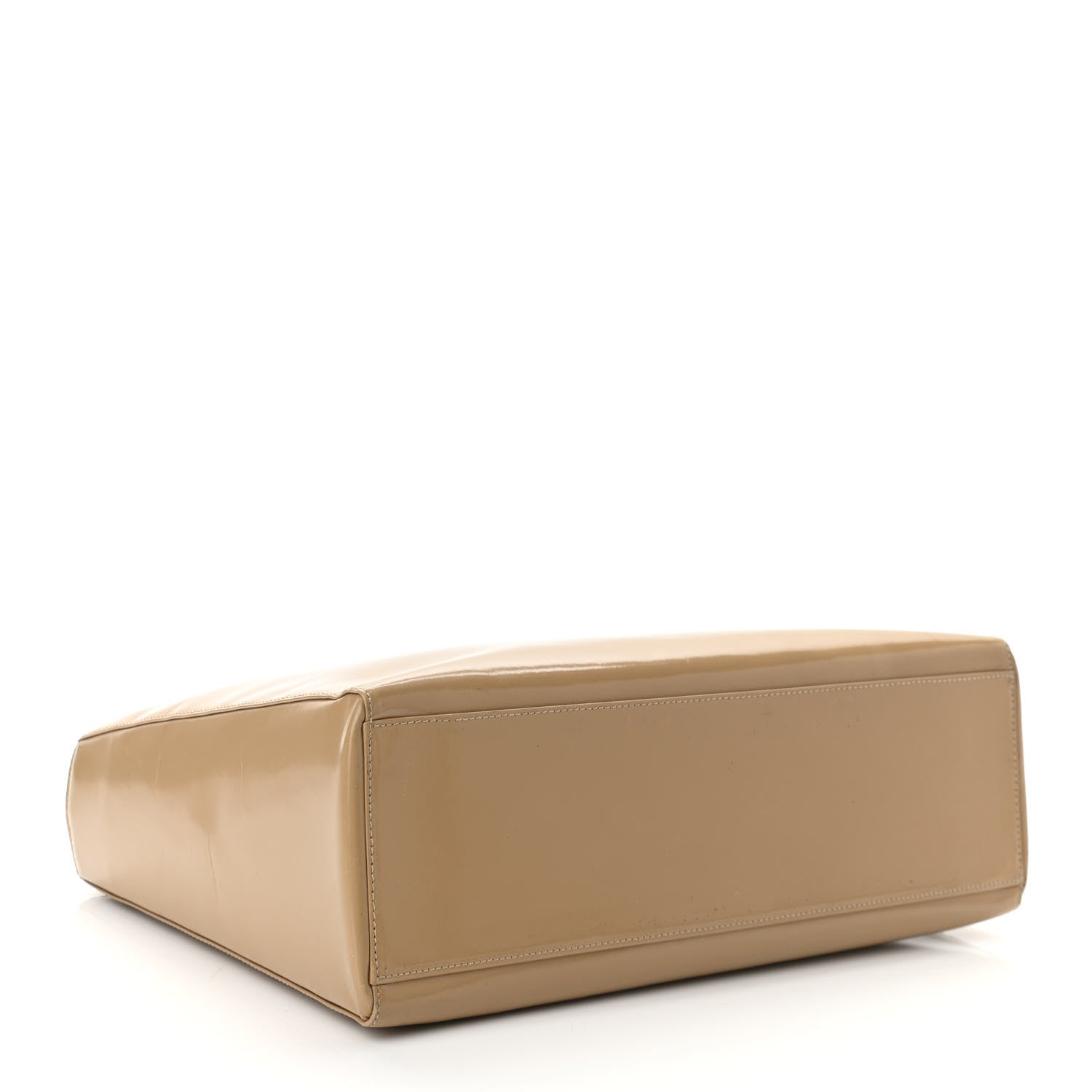 Christian Dior Patent Large Lady Dior Beige 4 of 14