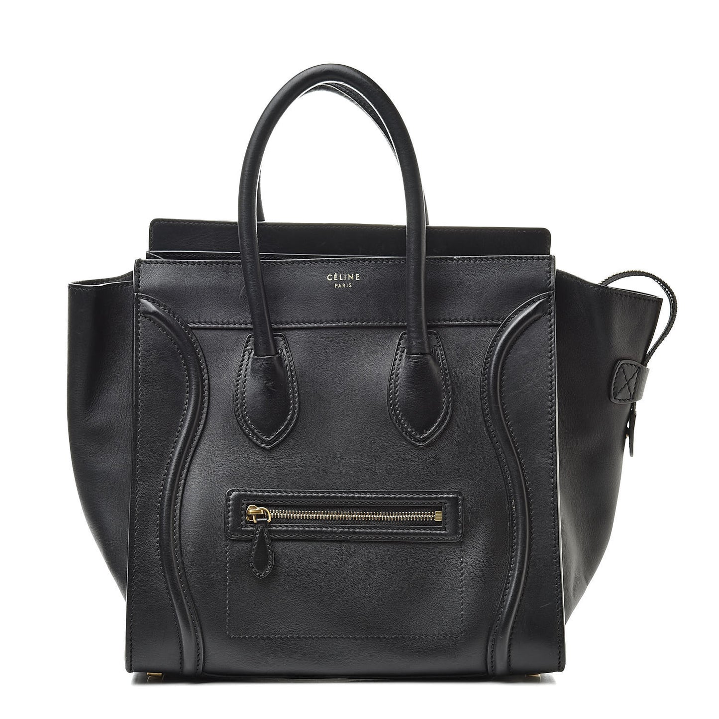 Smooth Calfskin Mni Luggage Black