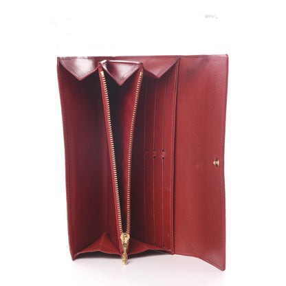 Louis Vuitton Vernis Sarah Wallet Pomme D'Amour 4 of 7