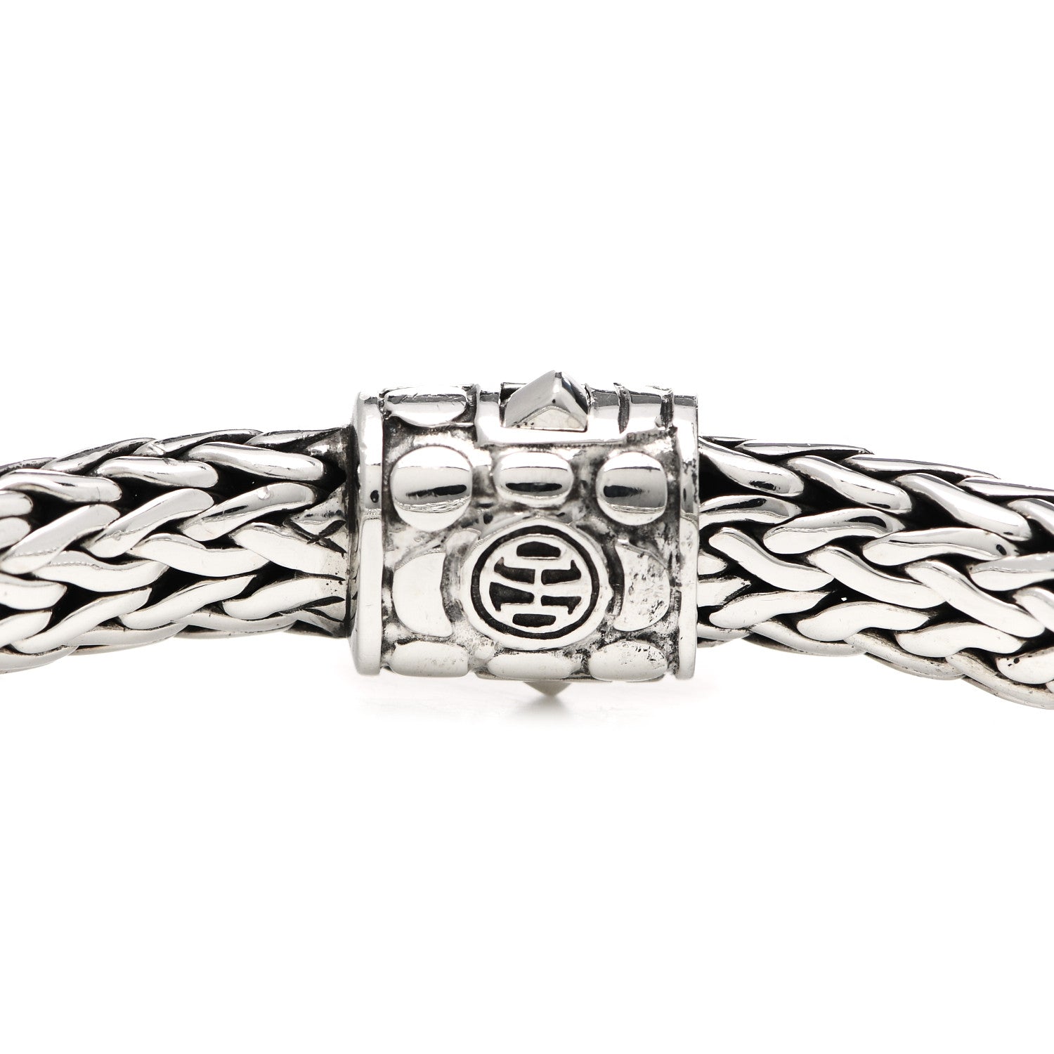 John Hardy Sterling Silver Black Sapphire 7.5mm Classic Chain Bracelet 3 of 5