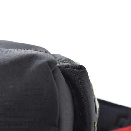 Gucci Techno Canvas Web L'Aveugle Par Amour Embroidered Drawstring Backpack Black 10 of 12