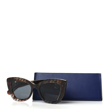 Fendi Acetate F is Fendi FF 51mm Cat Eye Sunglasses 0327/S Tortoise Camouflage 7 of 7