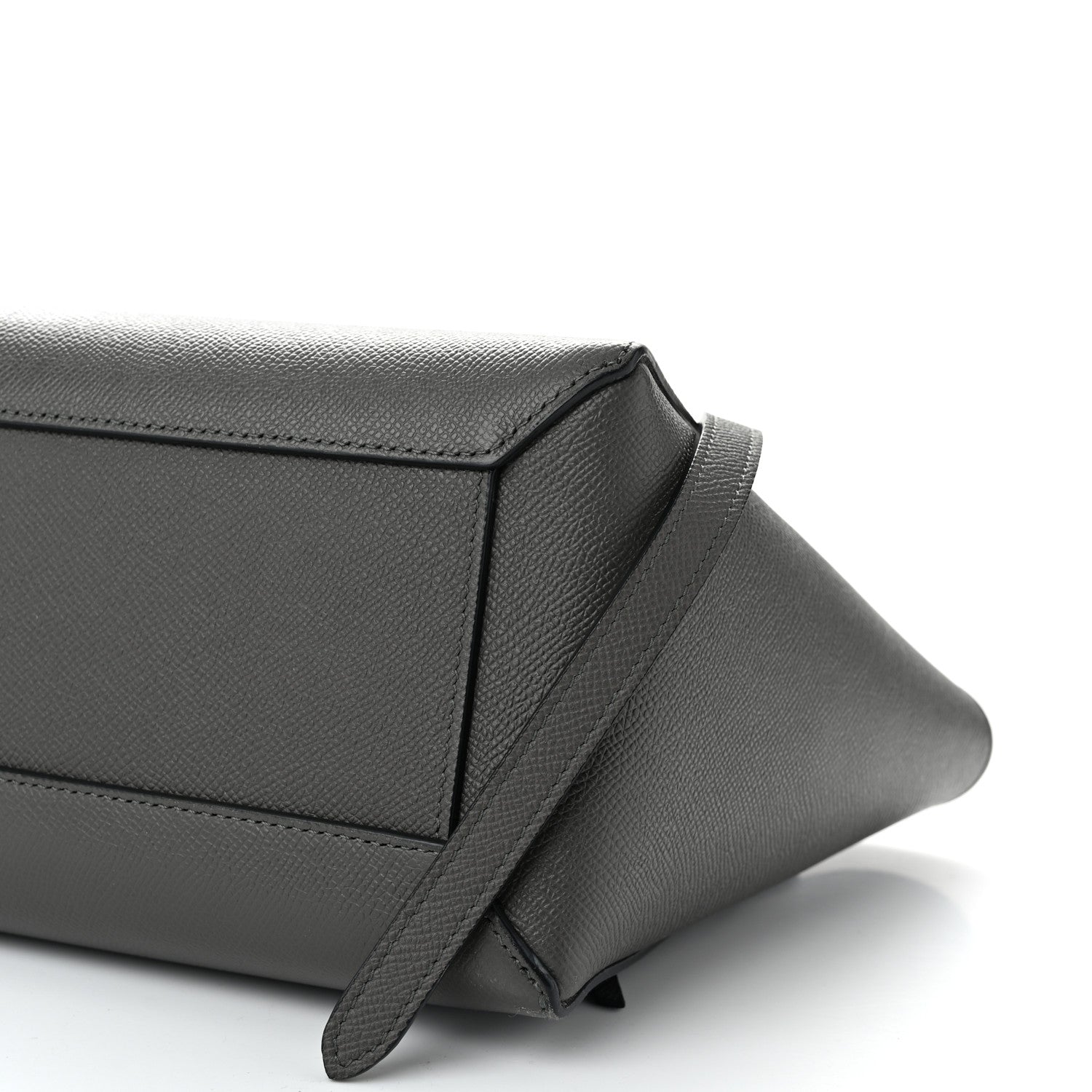 Celine Grained Calfskin Micro Belt Bag Grey 11 of 13