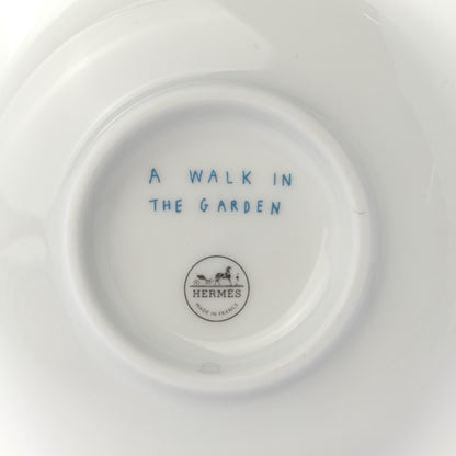Hermes Porcelain Walk In The Garden Soy Dish Set of 2 6 of 8