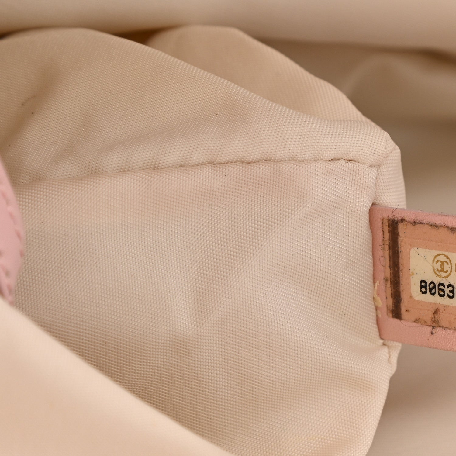 Chanel Nylon Travel Large Tote Pink 7 of 11