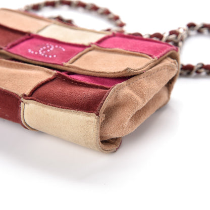 Chanel Suede Patchwork Mini Flap Multicolor 11 of 11