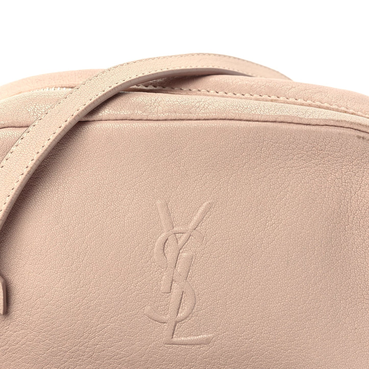 Lambskin Monogram Lou Camera Belt Bag  Marble Pink