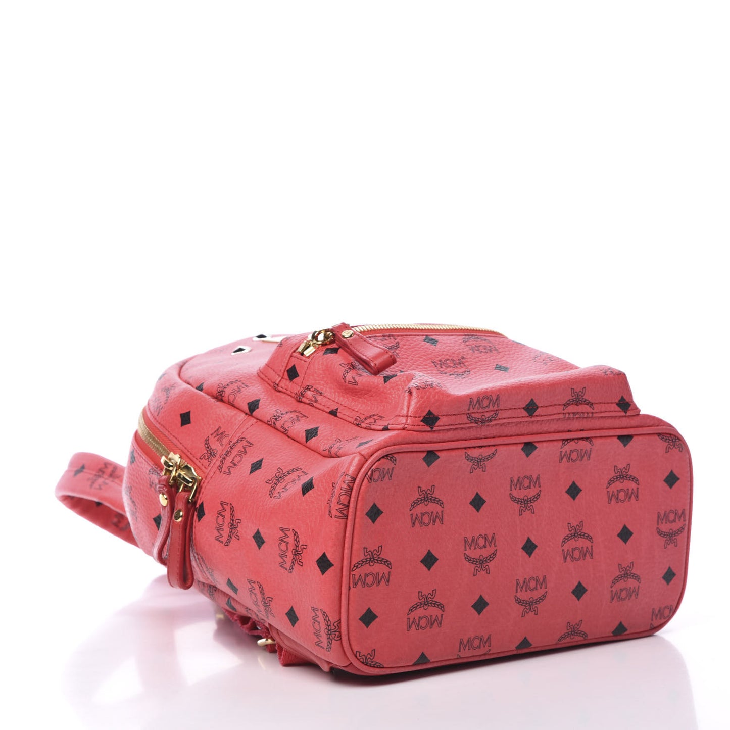 Visetos Small Sprinkle Stud Stark Backpack Corail