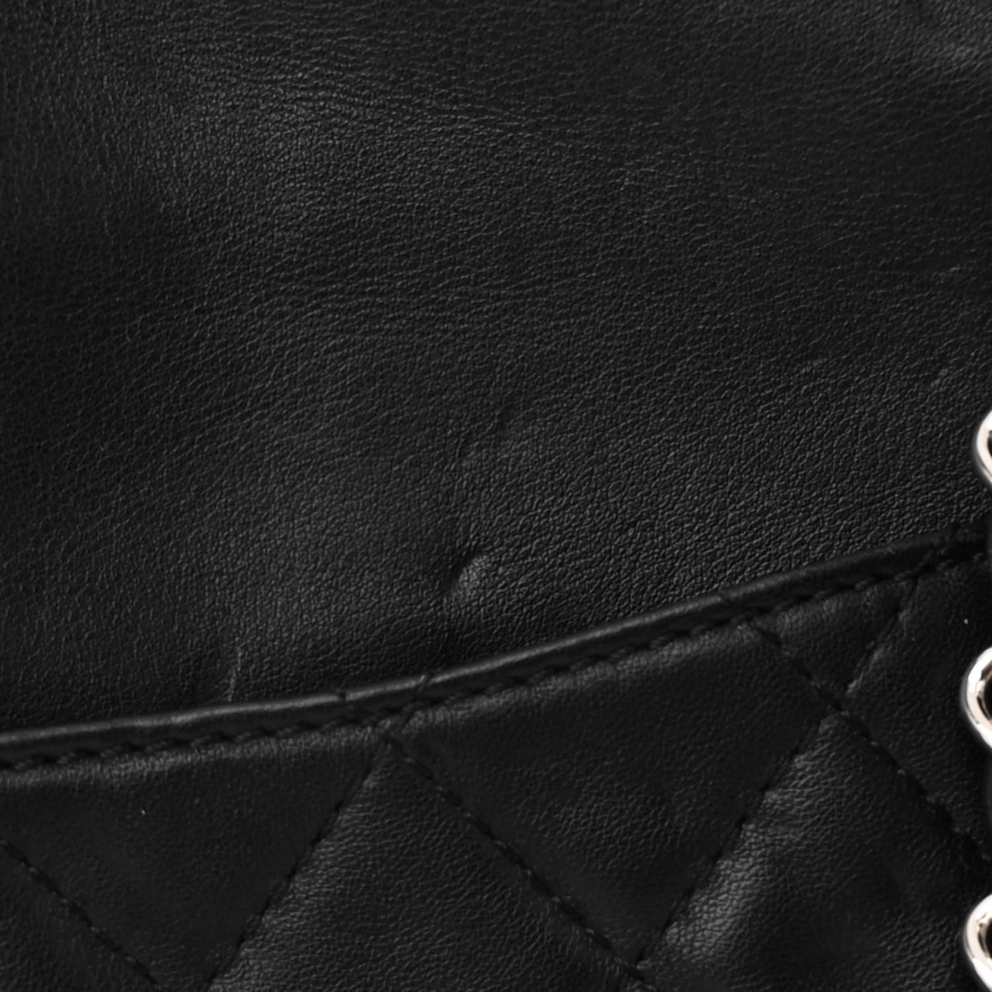 Calfskin Jumbo Tramezzo Flap Black