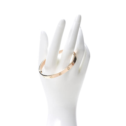 Cartier 18K Pink Gold LOVE Bracelet 18 2 of 7