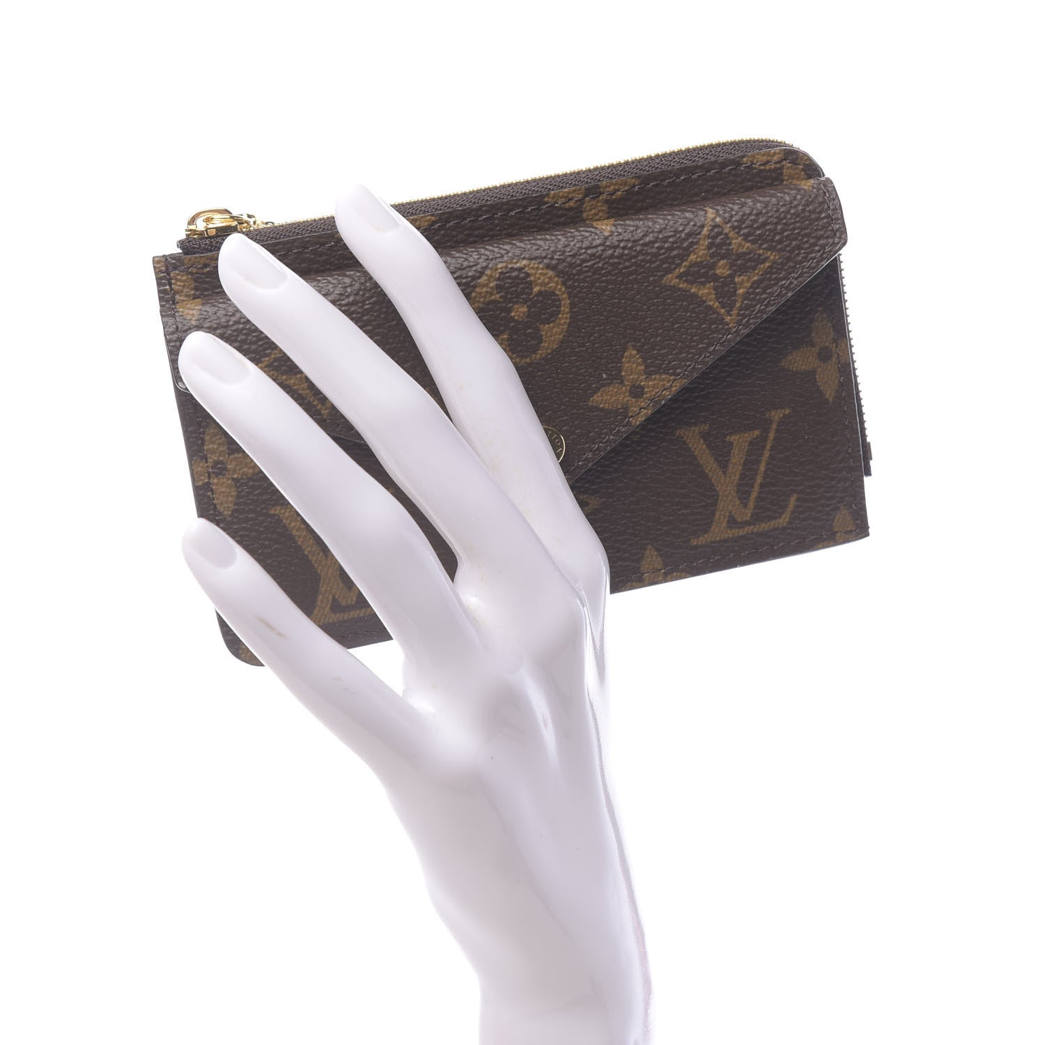 Louis Vuitton Monogram Recto Verso Card Holder Black 2 of 7