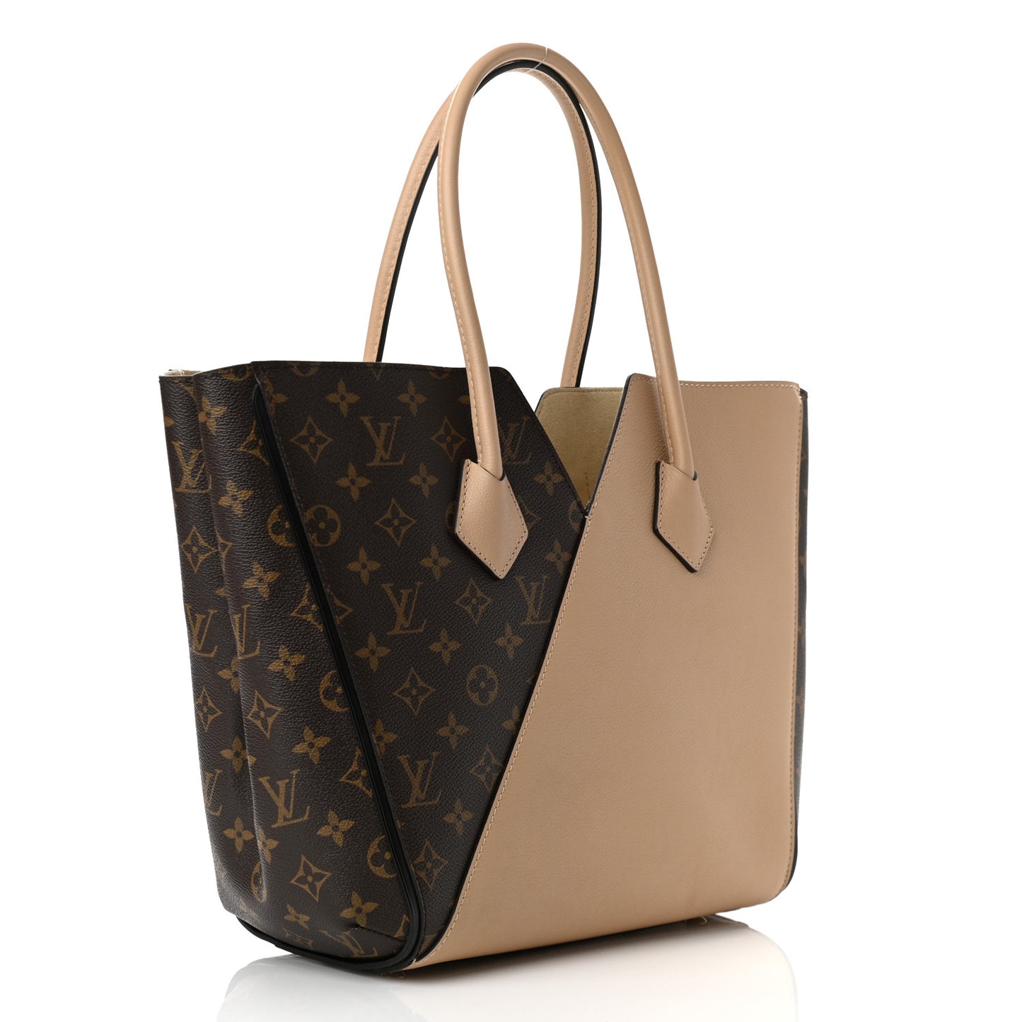 Calfskin Monogram Kimono Tote Dune