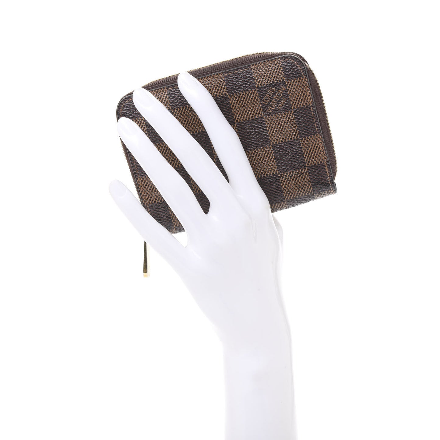 Damier Ebene Zippy Coin Purse