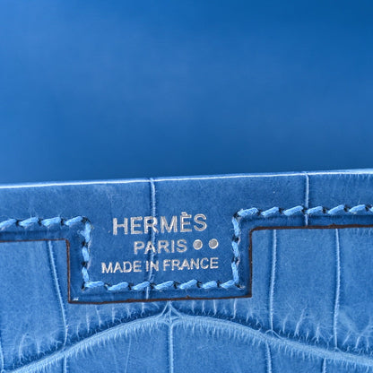 Hermes Matte Niloticus Crocodile Jige Elan 29 Mykonos 7 of 7