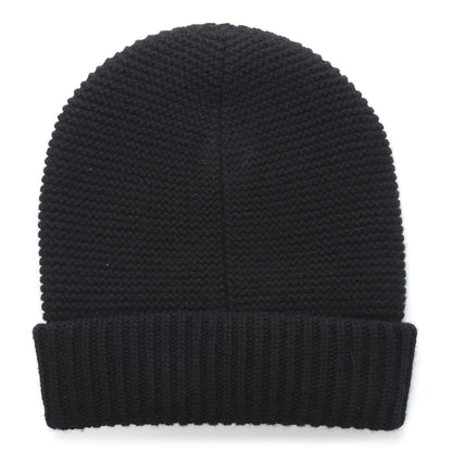 Hermes Cashmere Knit Boston Beanie Hat M Black 3 of 5