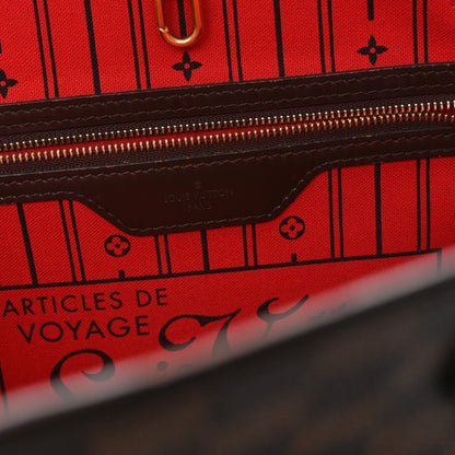 Louis Vuitton Damier Ebene Neverfull MM 6 of 7
