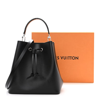 Louis Vuitton Epi NeoNoe MM Black 12 of 12