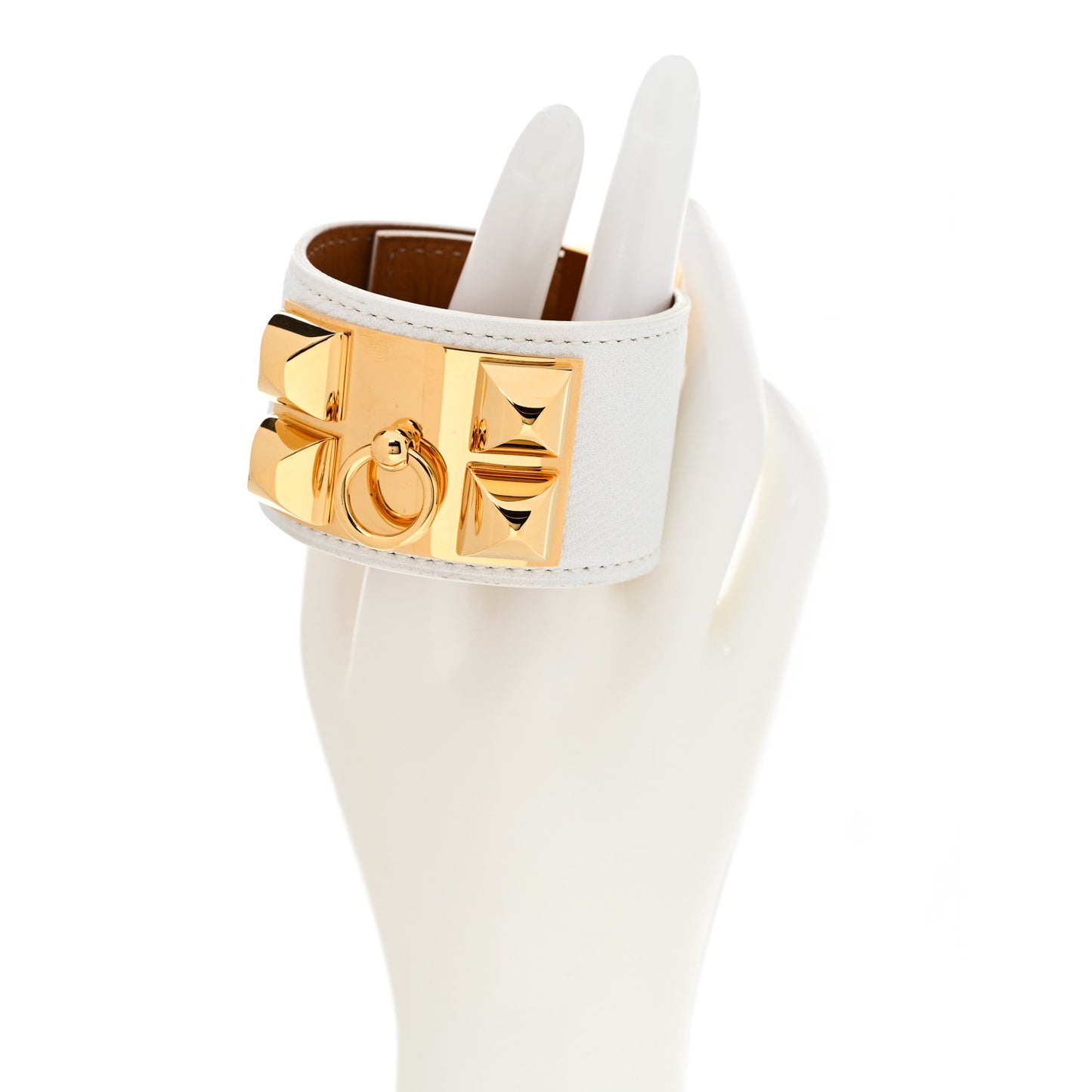 Epsom Collier De Chien CDC Bracelet S White